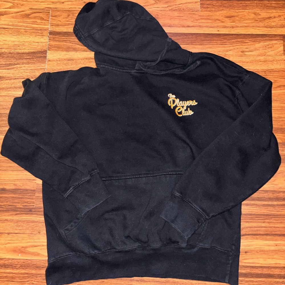 Players Club Hoodie - Black - Unisex Crew Pullover